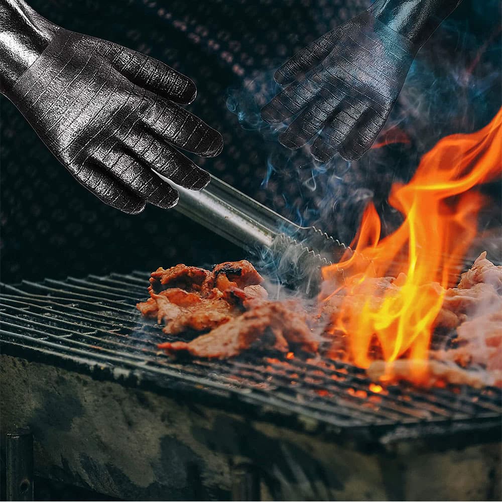 Amazon Neoprene Gloves for Boiler, Oven, BBQ, Oil-Resistant Waterproof Heat-Resistant Gloves for Export