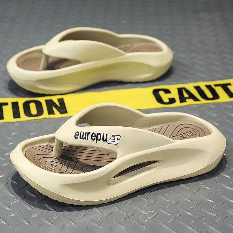 EVA Summer Men's Flip-Flops Wholesale, 2024 New Style, Outdoor Beach Sandals, Men's Thong Slippers, Cross-Border