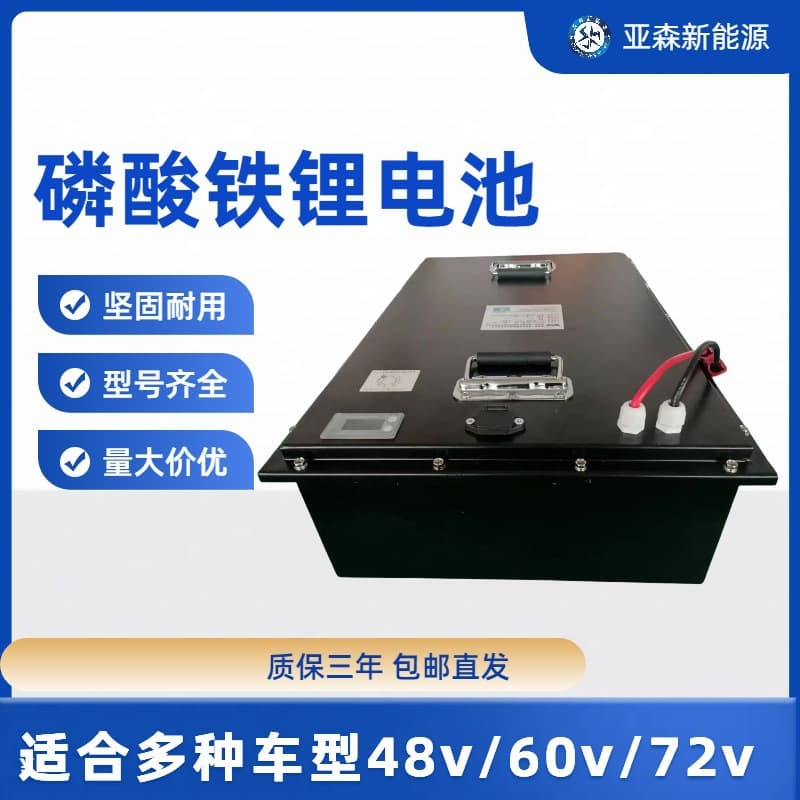 Electric Tricycle Four-Wheel Vehicle Lithium Battery Pack 72V 100Ah LiFePO4 Battery Pack Electric Vehicle Car Lithium Battery