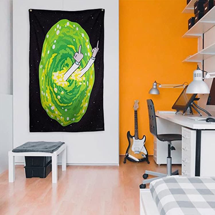 Rick and Morty Decorative Wall Tapestry for Bedroom
