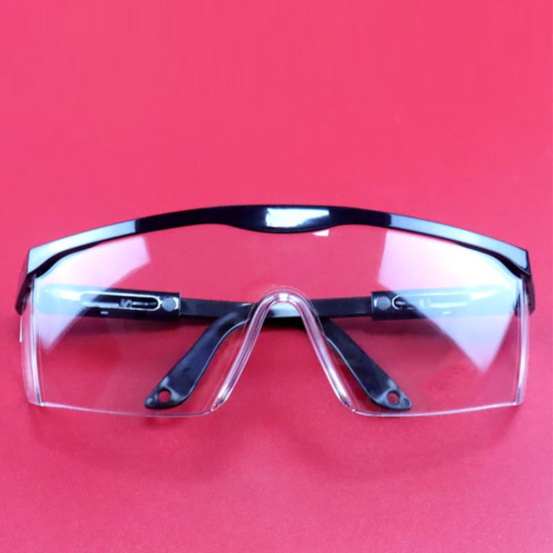 Anti-Fog Adjustable Safety Goggles Impact Resistant Splash Proof Protection Glasses Transparent Lens PC Material for Various Markets