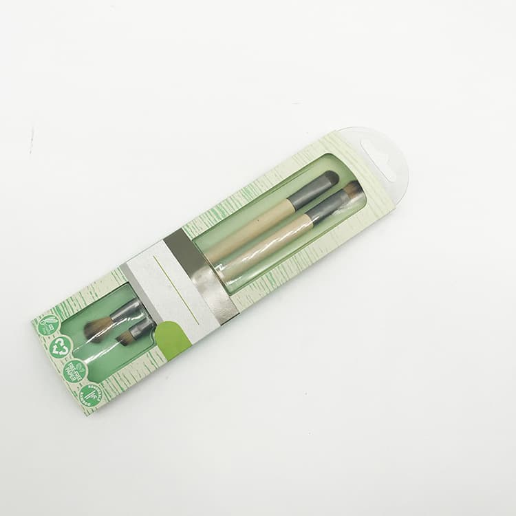 New American ECO1217 eye brush double-headed makeup brush eye shadow brush nose shadow brush eyebrow brush blending brush spot