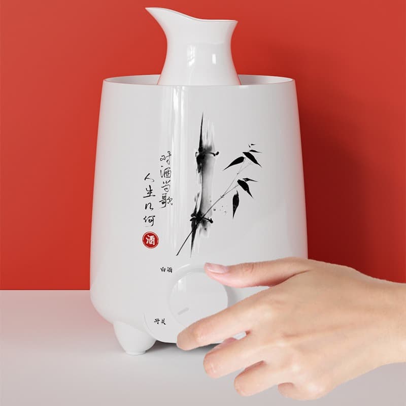 Custom Electric Wine Warmer, Smart Constant Temperature Heater for White and Yellow Rice Wine, Plug-in Home Heating and Brewing Device