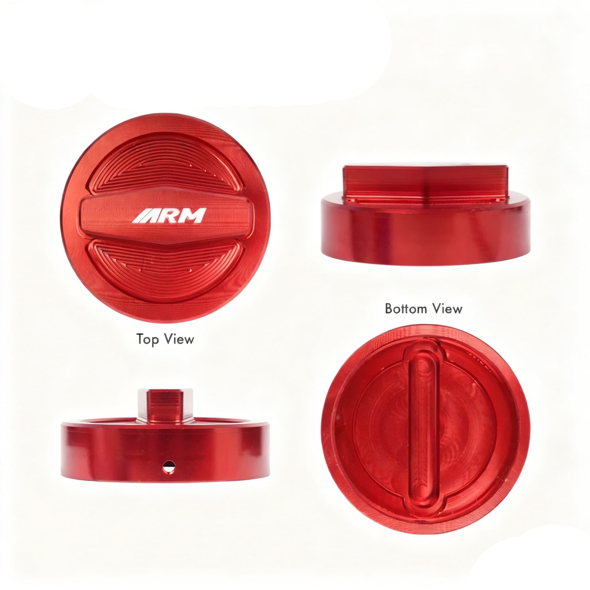 Aluminum Alloy Fuel Tank Cap Decorative Cover for Honda PCX160/ADV160 Motorcycle Modification