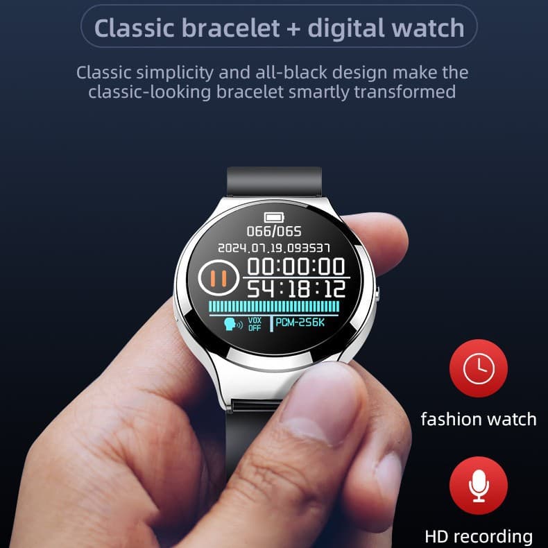 S8+ Cross-Border Trade Color Screen Watch Voice Recorder Portable Personal Recorder Professional HD Smart for Men and Women