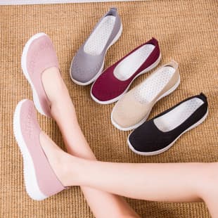 Mother Shoes for Women, Autumn New Style, Old Beijing Cloth Shoes, Soft Sole, Comfortable, Elderly Casual Sports Shoes, Cross-border, Plus Size Women's Shoes