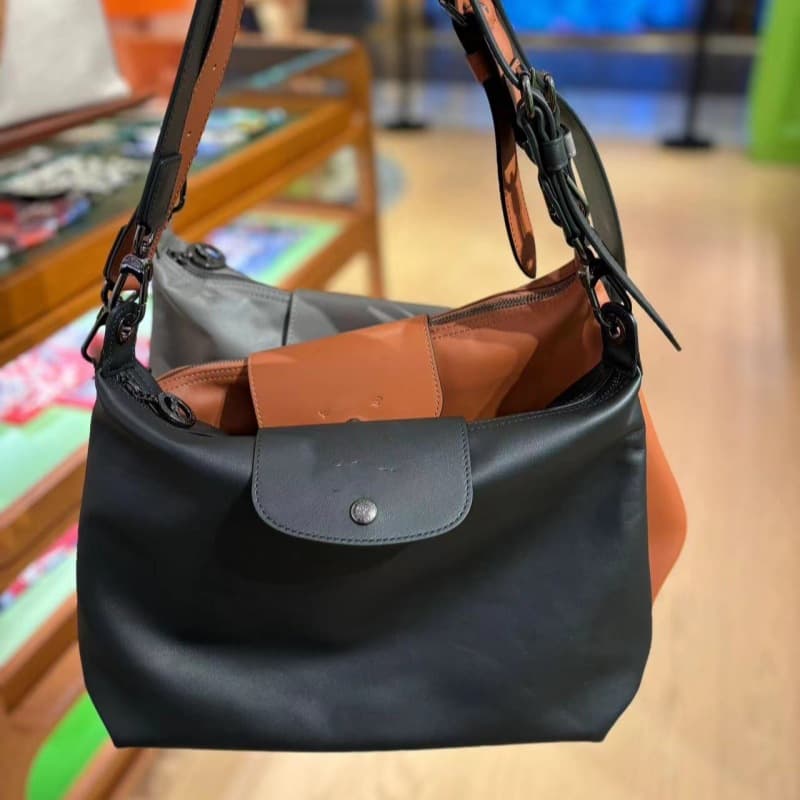 Longchamp Hobo Bag, Underarm Bag, Large Capacity, Fashionable Commuter Bag, Computer Bag, Longchamp Tote Bag, Trendy Women's Bag