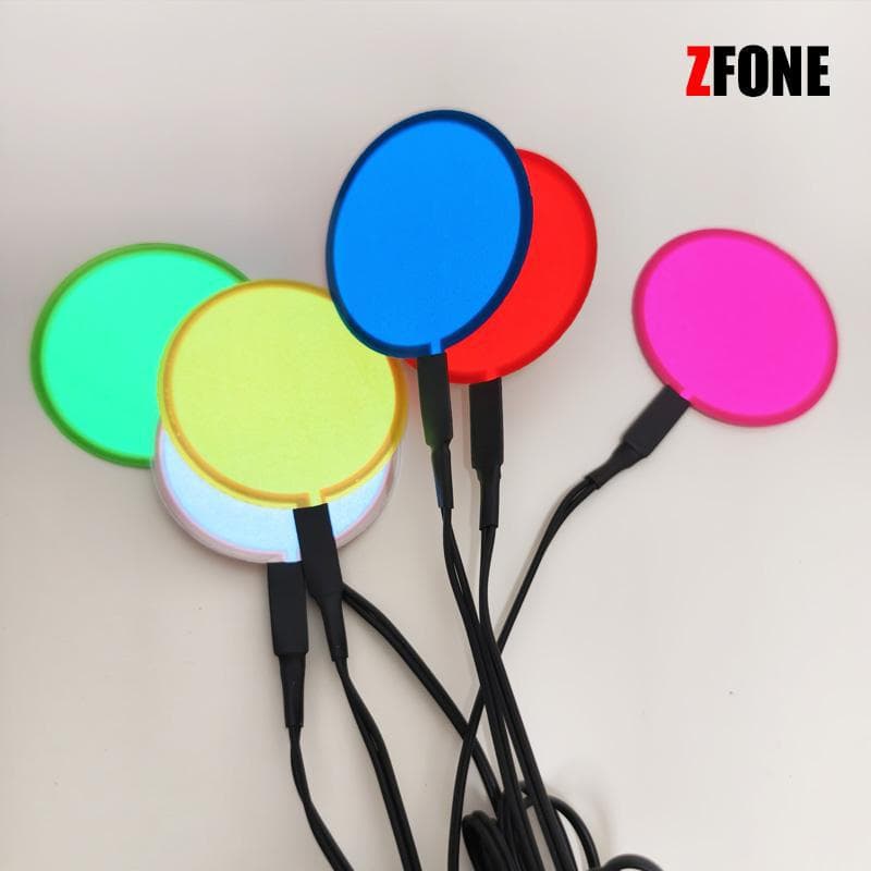 Round LED cold light sheet light-emitting sheet ultra-thin light-emitting panel battery type cold light sheet flexible special-shaped light panel