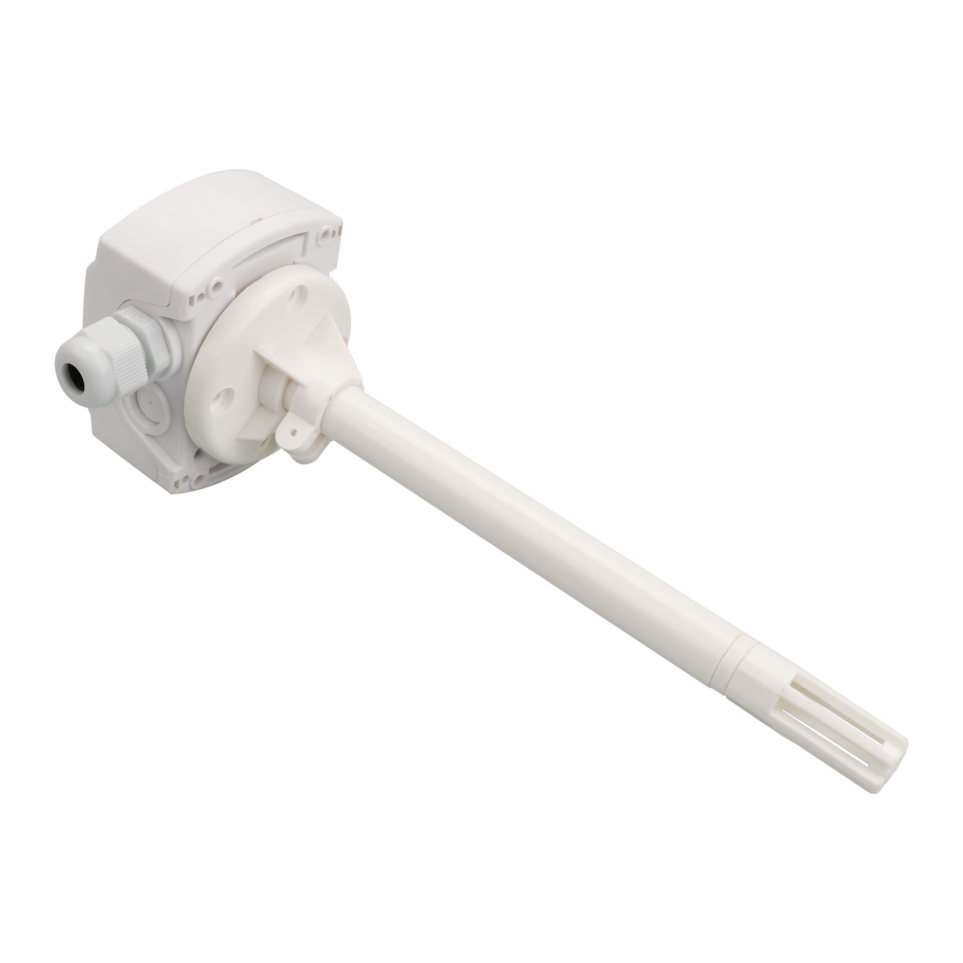 Duct-Mounted Temperature & Humidity Sensor Housing - ABS Material Electronic Instrument Enclosure Processing