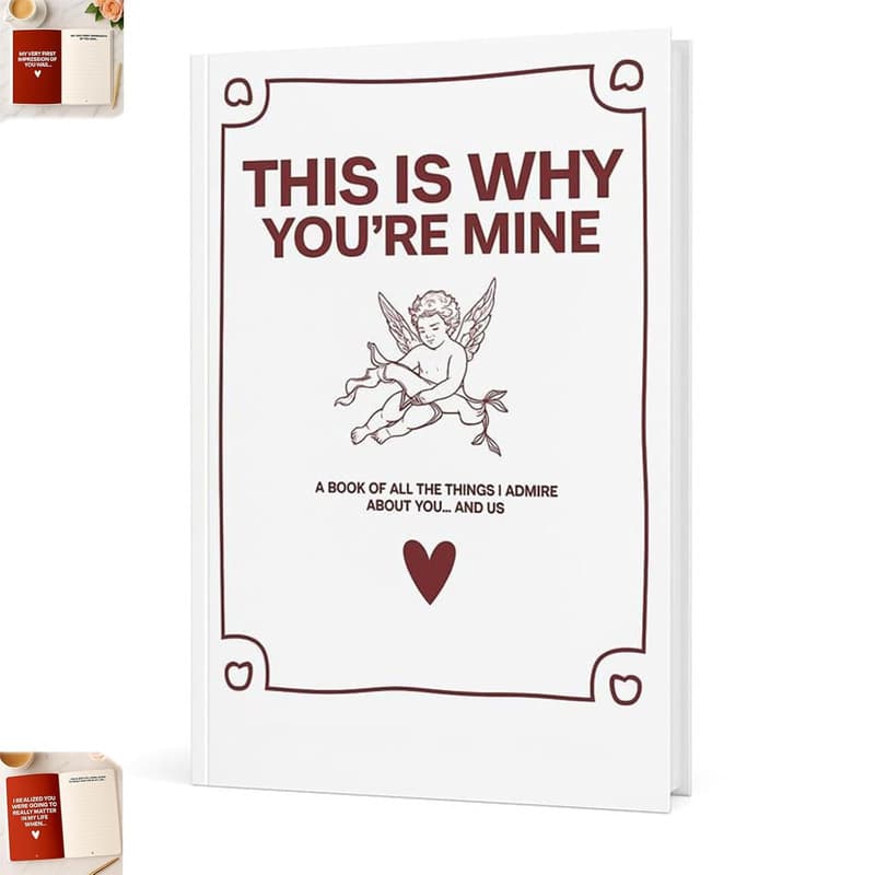 Cross-border new product THIS IS WHY YOURE MINE romantic gift for couples