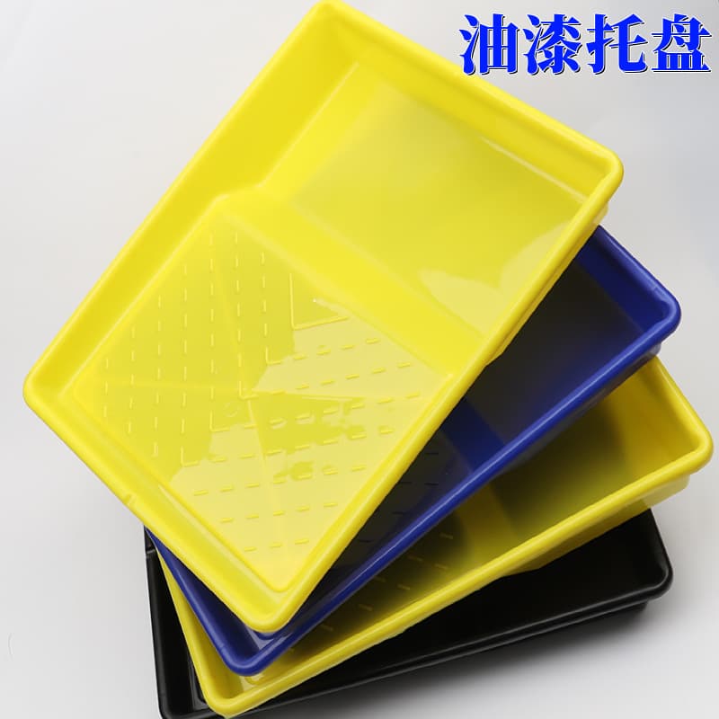 Paint Tray Roller Brush Paint Tray Universal Paint Tray Painting Container Tool 4-Inch 9-Inch Plastic Tray