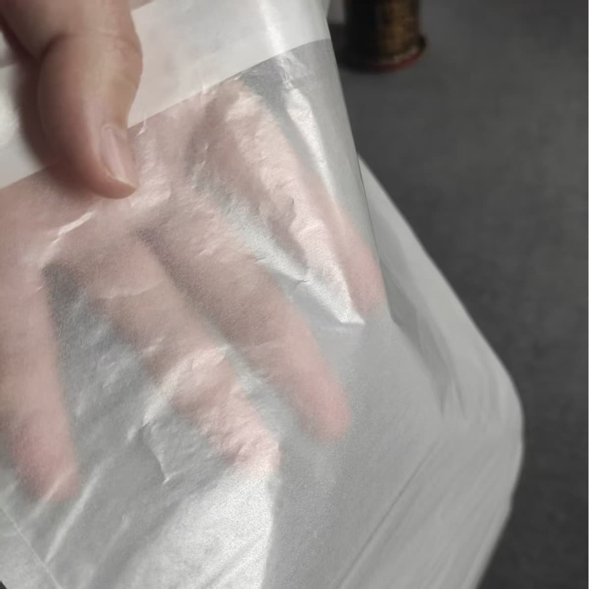 Clothing Packaging Wholesale GRS FSC Certified Glassine Paper Bag Cellophane Transparent
