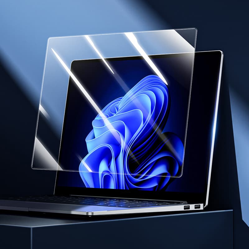 Suitable for 16-inch laptop screen tempered film Lenovo Huawei Dell 14 HP 15.6 anti-blue light eye protection
