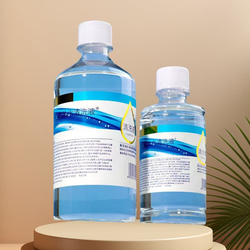 Haishihainuo 0.9% Isotonic Saline Cleaning Solution Bottled Medical Sodium Chloride for Facial Compress and Nasal Rinsing