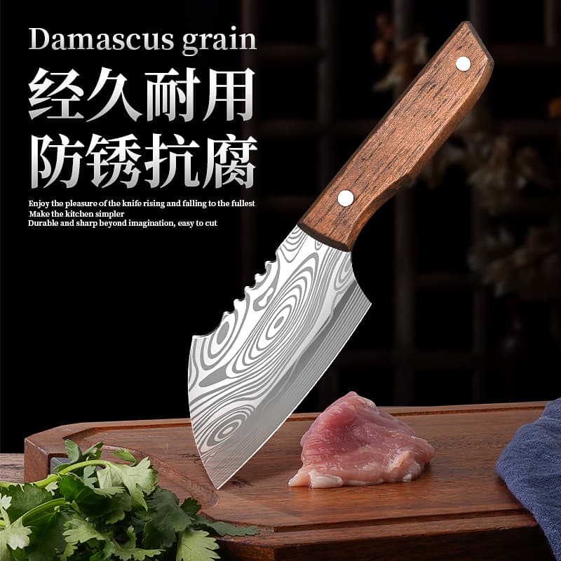 Kitchen Knife Small Cleaver Utility Knife Household Slicing Knife for Women Fish Knife Mini Fruit Knife
