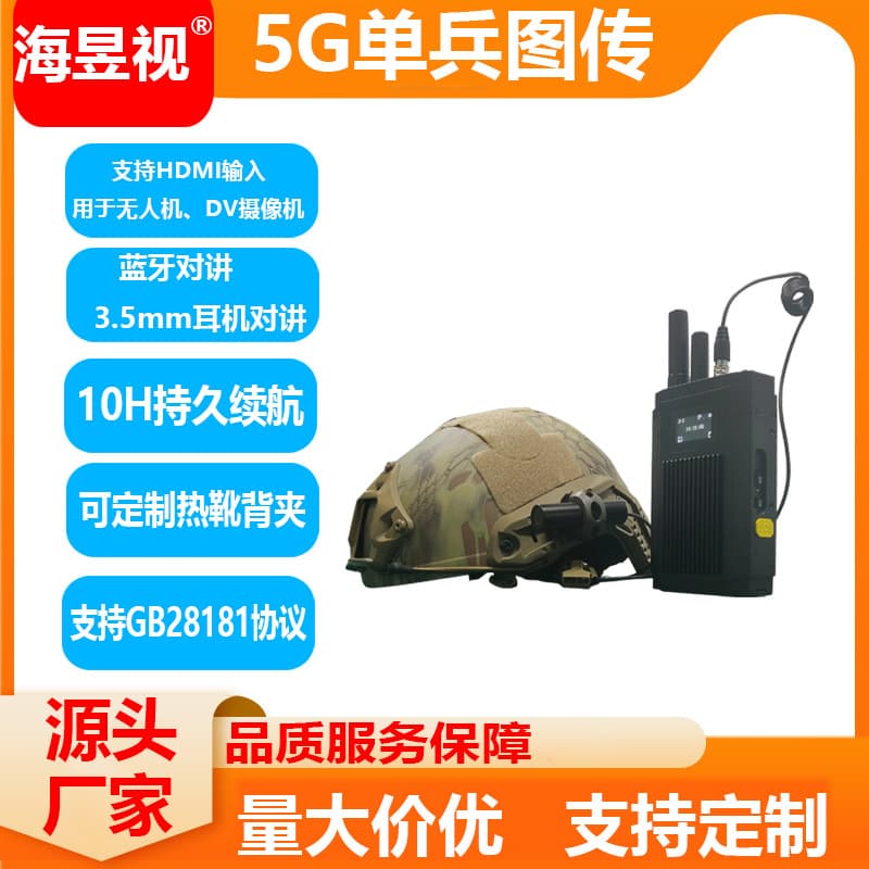 5G Manpack Video Transmission Device with Self-Organizing Network for Firefighting and Emergency Communication