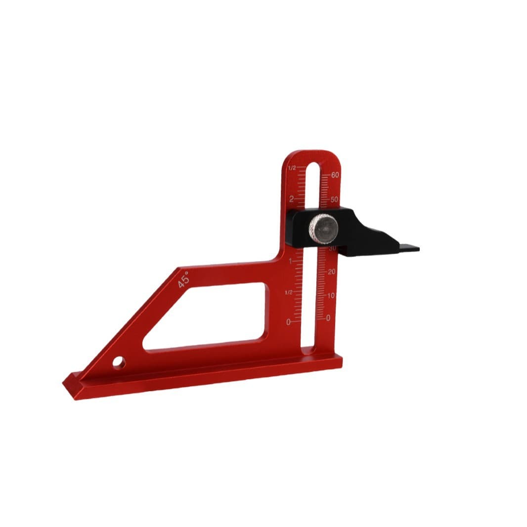 Brand new woodworking marking ruler, triangle ruler, right angle ruler, angle gauge, marking tool, angle measuring device, aluminum alloy ruler