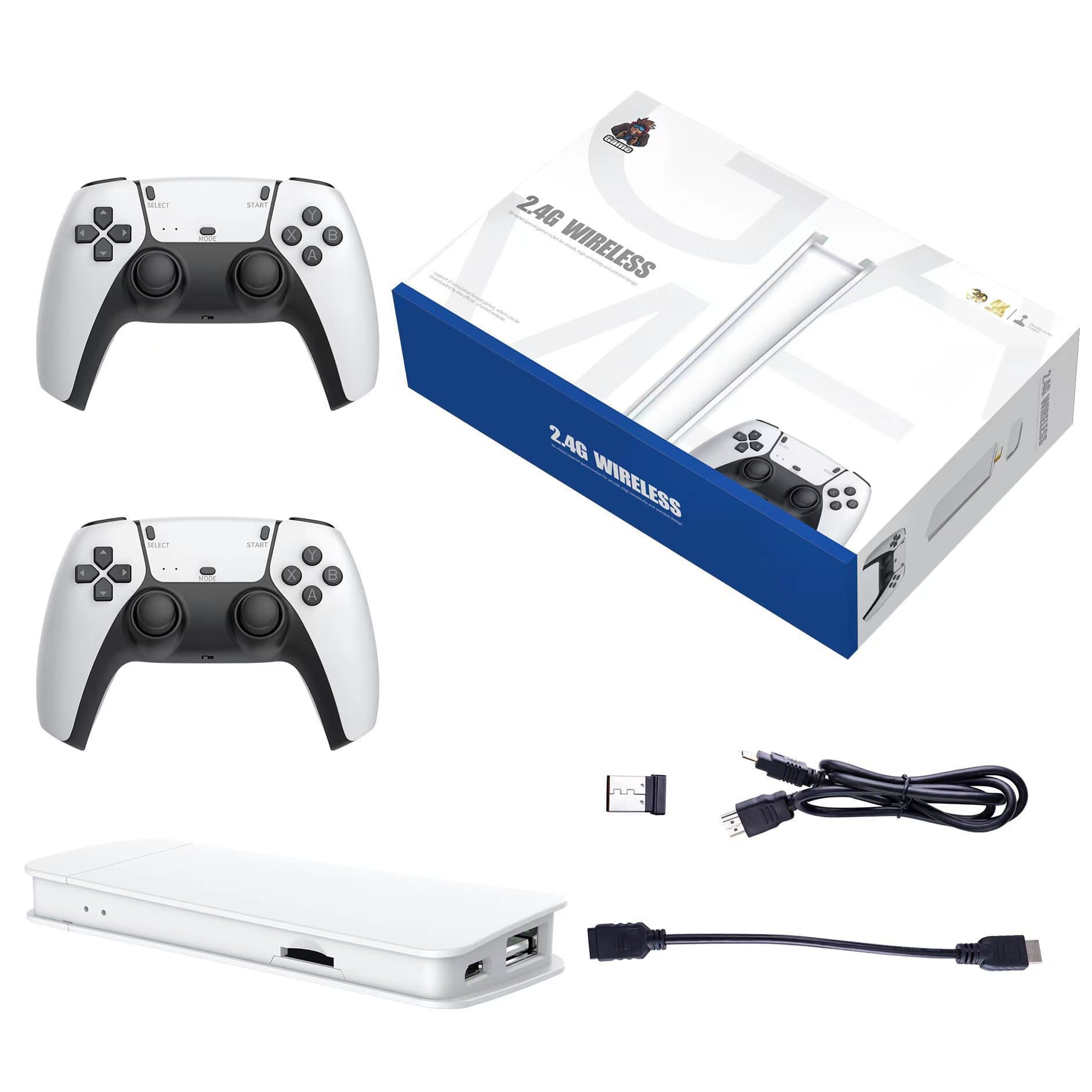 High Definition Wireless Game Console M15 Dual Player TV Gaming Machine ABS Material 32G 64G 128G Memory for Ages 12 And Up
