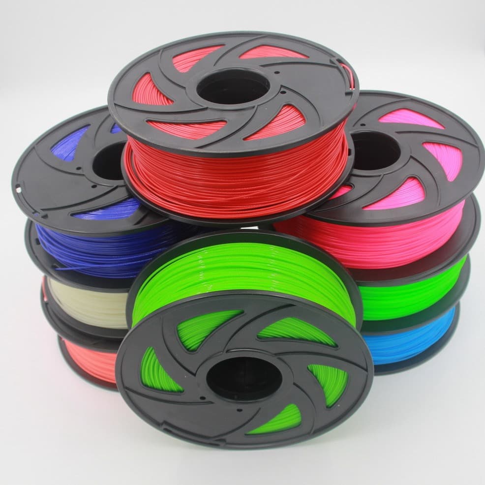 Manufacturer of High-Quality Neatly Rolled 3D Printing Filament PLA, Pure Material, 1.75mm, 1kg Per Roll