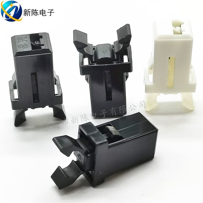 MS Trash Can Door Lock Switch Self-locking Press Type Metal Spring Buckle Eyeglass Case Tissue Box Button Snap