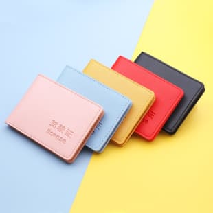6-Slot Driver's License Cover for Women and Men, Dual-Purpose Card Holder for Driver's License and Vehicle Registration, PU Leather Document Case Gift