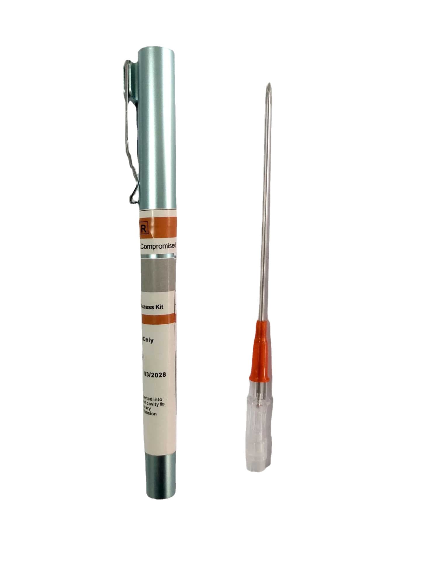 Outdoor Emergency Chest Decompression Needle For Pneumothorax Relief Portable Safety Protection Respiratory Protection