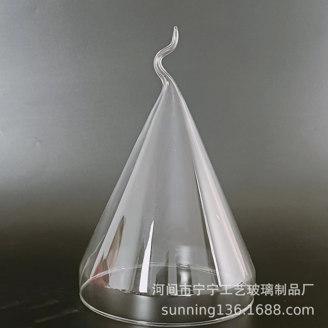 Glass Smoking Dome Ready Stock Wholesale Factory Direct Supply Hotel Supplies Creative Glass Dry Ice Tableware Dust-proof Fresh-keeping Cover
