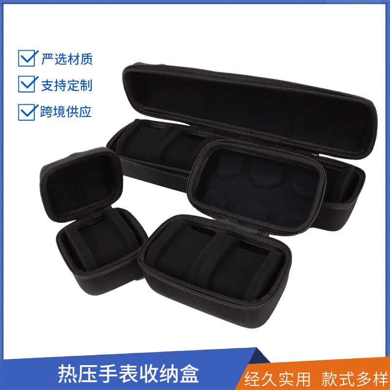 EVA Heat Press Watch Box 1.2.3.4.5.6.10 Slot Storage Bag Watch Packaging Shockproof and Vibration-Resistant Mechanical Watch