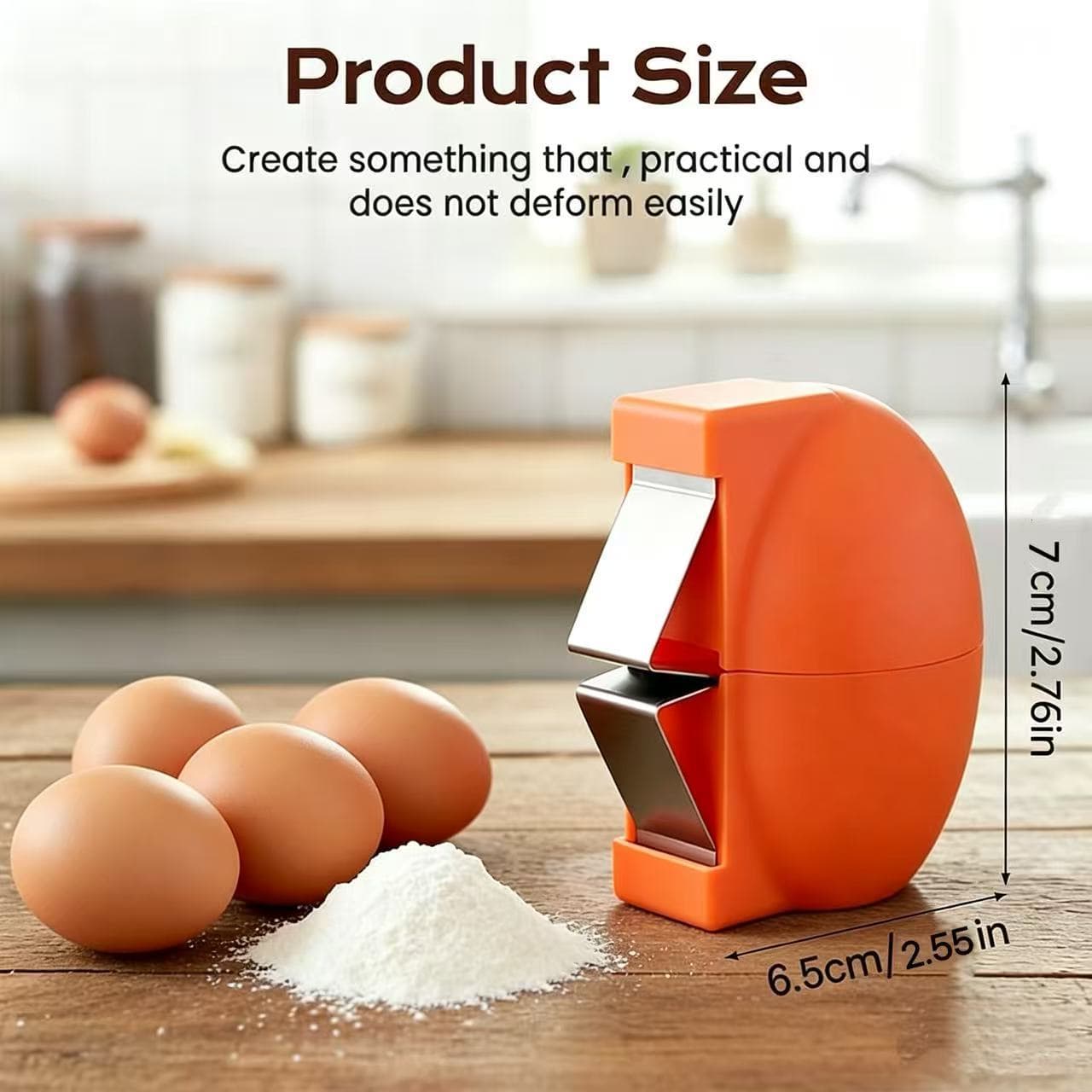 Cross-border Egg Cracker Egg Shell Opener Egg Separator Household Kitchen Baking Tool Kitchen Tool Wholesale
