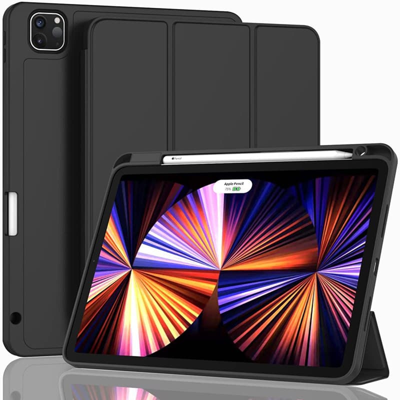 2025 New iPad Pro 11 Right Pencil Slot Case iPad Pro 13 TPU Soft Shell Drop Protection Case