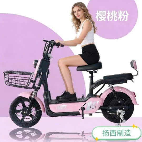 Wholesale Electric Scooter Adult Battery Bike Two-Wheeled Electric Vehicle New Electric Bicycle Power-Assist Bike National Standard Electric Bicycle