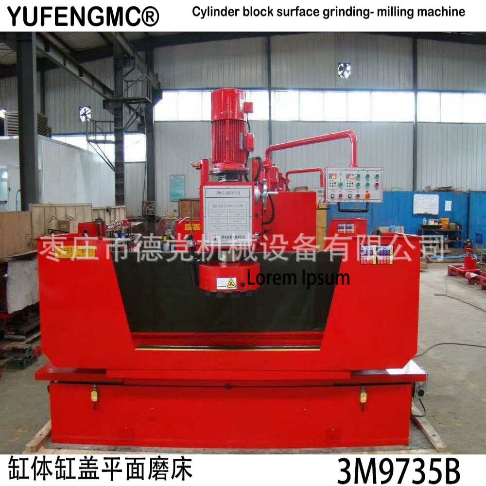 Cylinder Block and Head Surface Grinder Engine Cylinder Block and Head 3M9735B