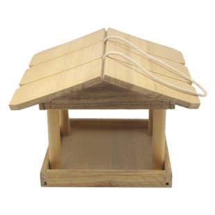 Craft Factory Supply Wooden Birdhouse, Cross-border Pet Bird Feeder, Outdoor Hanging Wooden Bird Nest, Wooden Crafts