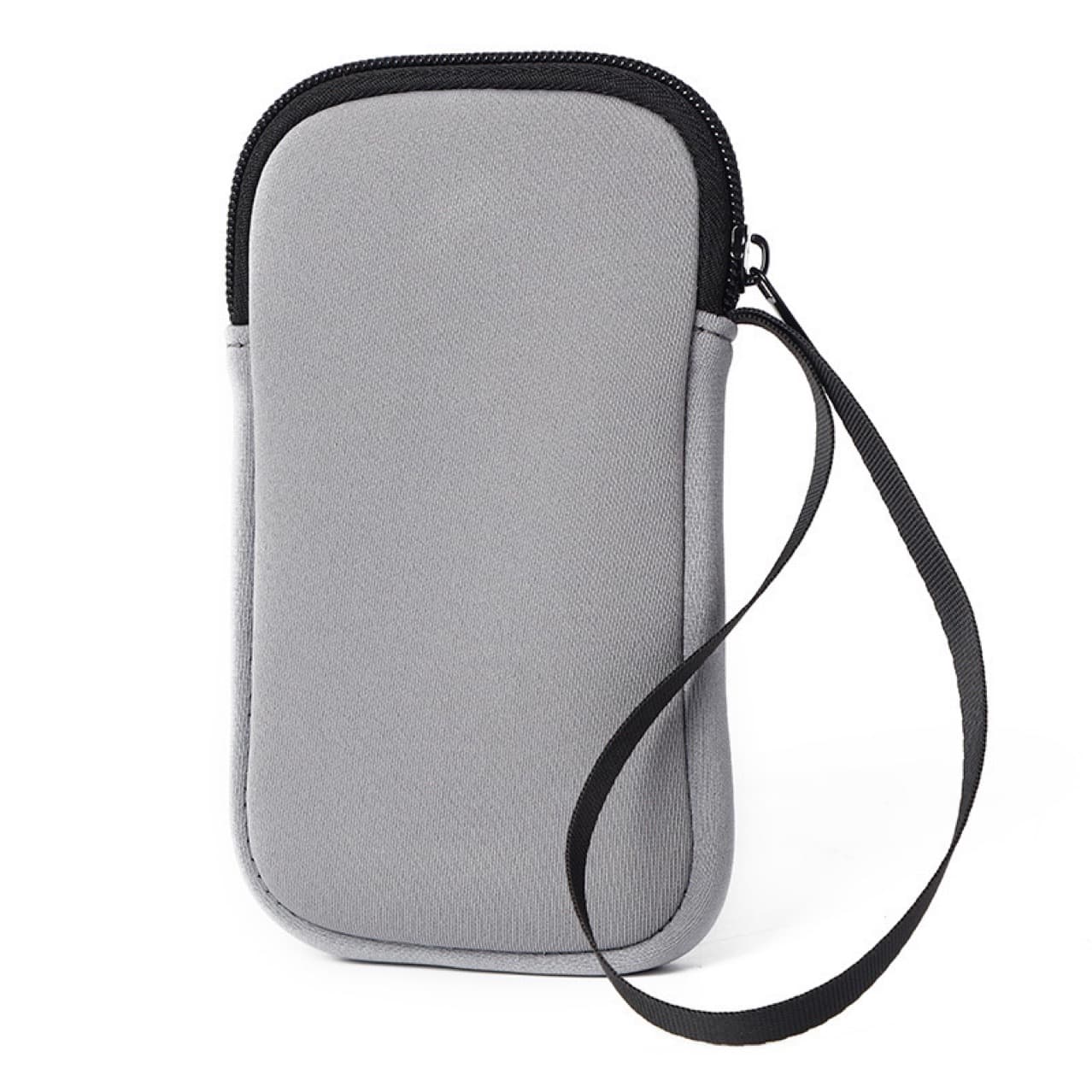 Cross-border hot-selling diving material handheld phone bag, neoprene rubber simple small bag, phone and coin storage bag