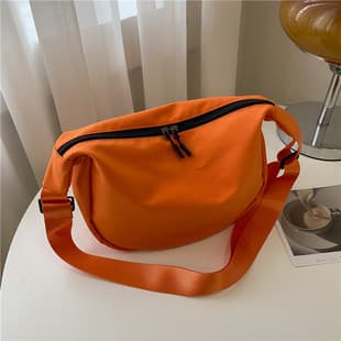 Women's Bag 2021 New Autumn Winter Korean Style Large Capacity Crossbody Bag Casual Lightweight Oxford Cloth Simple Dumpling Bag