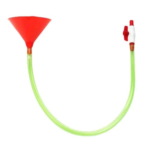 Single-Tube Plastic Funnel with Connector for Party Drinking Games, Food-Grade Tubing