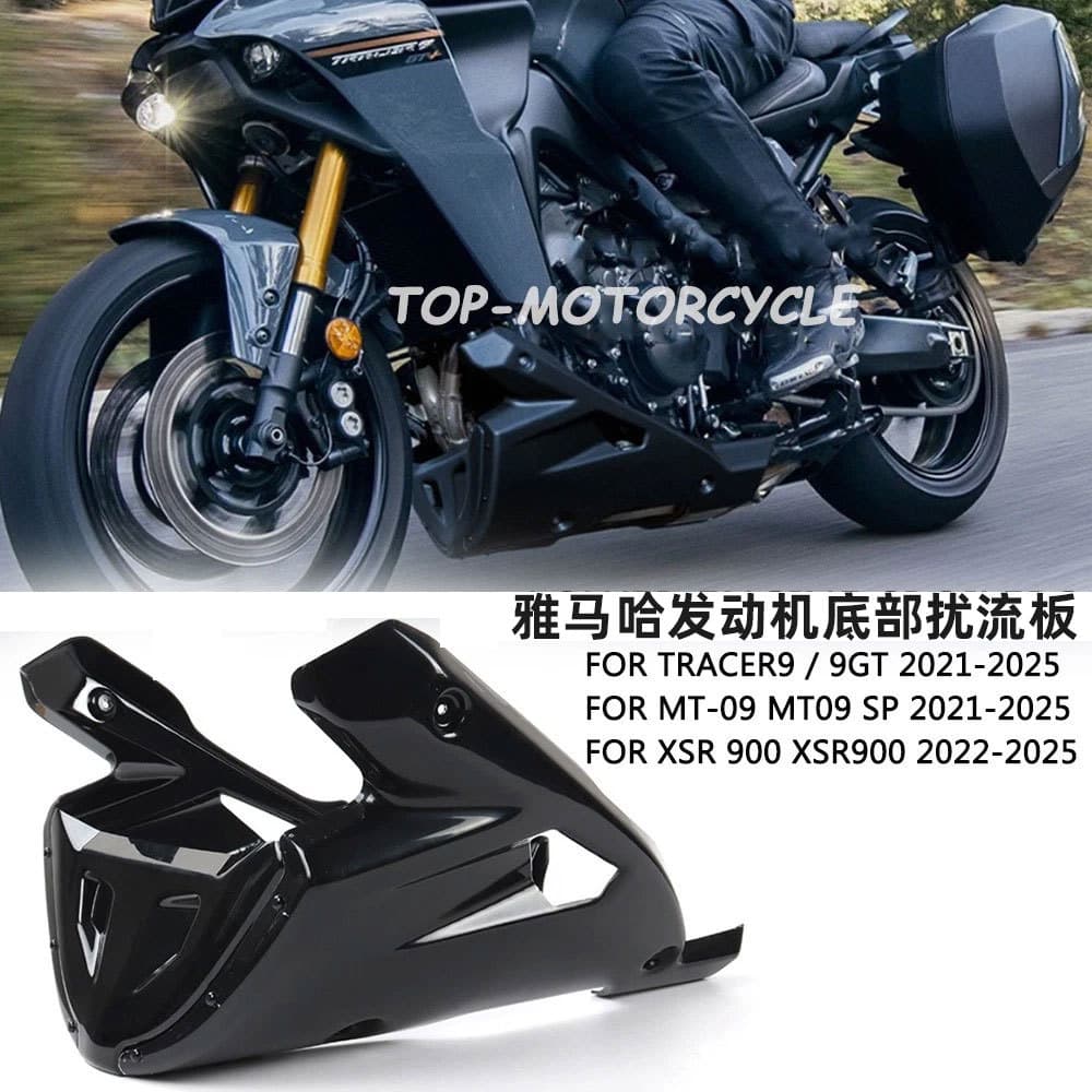 Compatible with Yamaha TRACER 9 9GT Bottom Spoiler Fairing Engine Protection Cover 2021-2025
