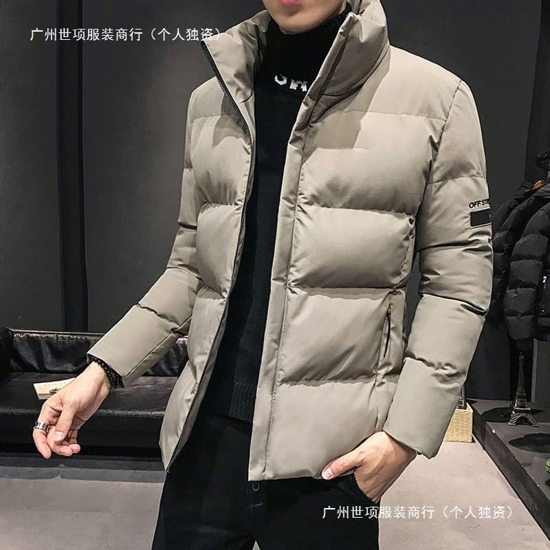 Brand Down Jacket Men's Autumn Winter 2024 New Lightweight Short Fashion Casual Winter Down Coat