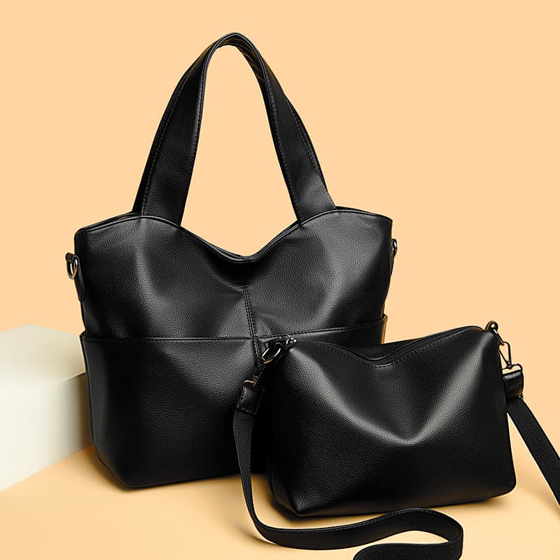High-End Large Cross-Border Women's Bag New Fashion Commuter Lady Bag Large Capacity Tote Bag Shoulder Bag Crossbody Bag