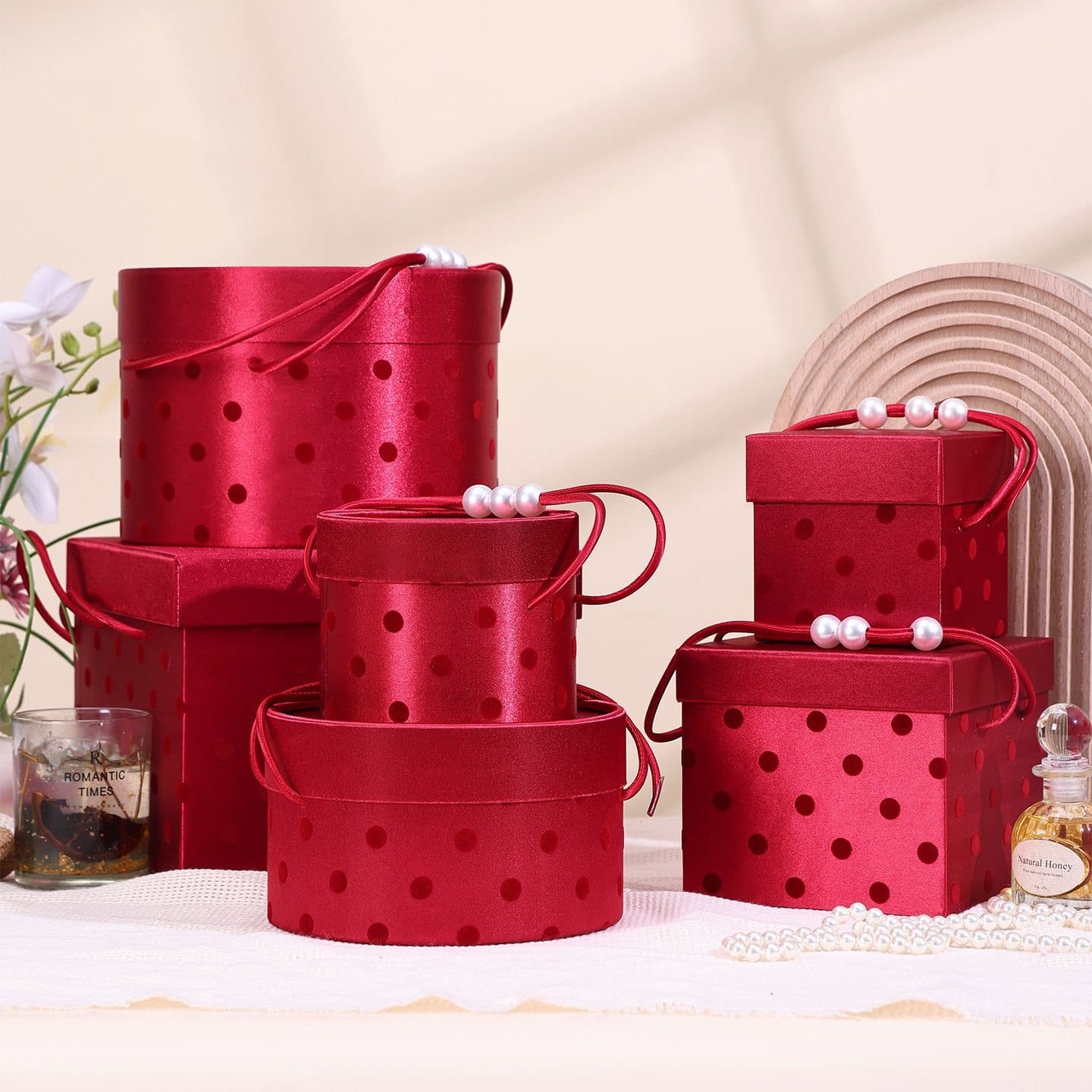 2026 New Polka Dot Gift Box for Engagement, Wedding, Banquet, Housewarming, Candy Box, Favor Box, Return Gift Box, Empty Box Wholesale