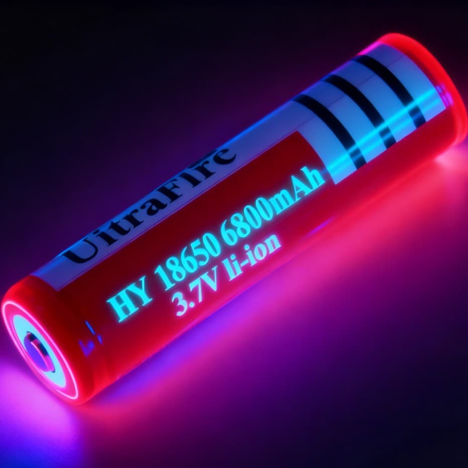 Factory Direct 18650 High Capacity Lithium Battery 3.7V 6800mAh Rechargeable Battery 18650