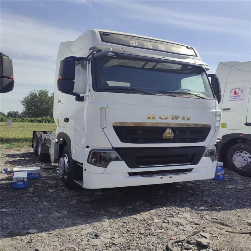Export to Africa Used Truck Head HOWO Semi-Trailer Tractor HOWO 371 HP Tractor Head