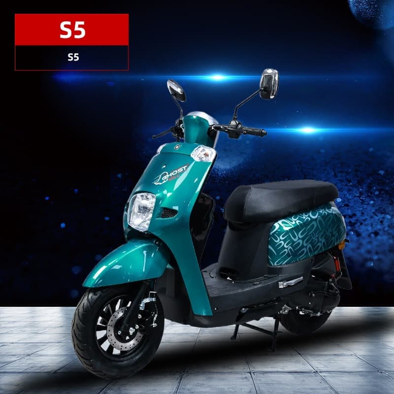 Green Electric Scooter Adult Scooter Lightweight Electric Scooter Electric Motorcycle High Power