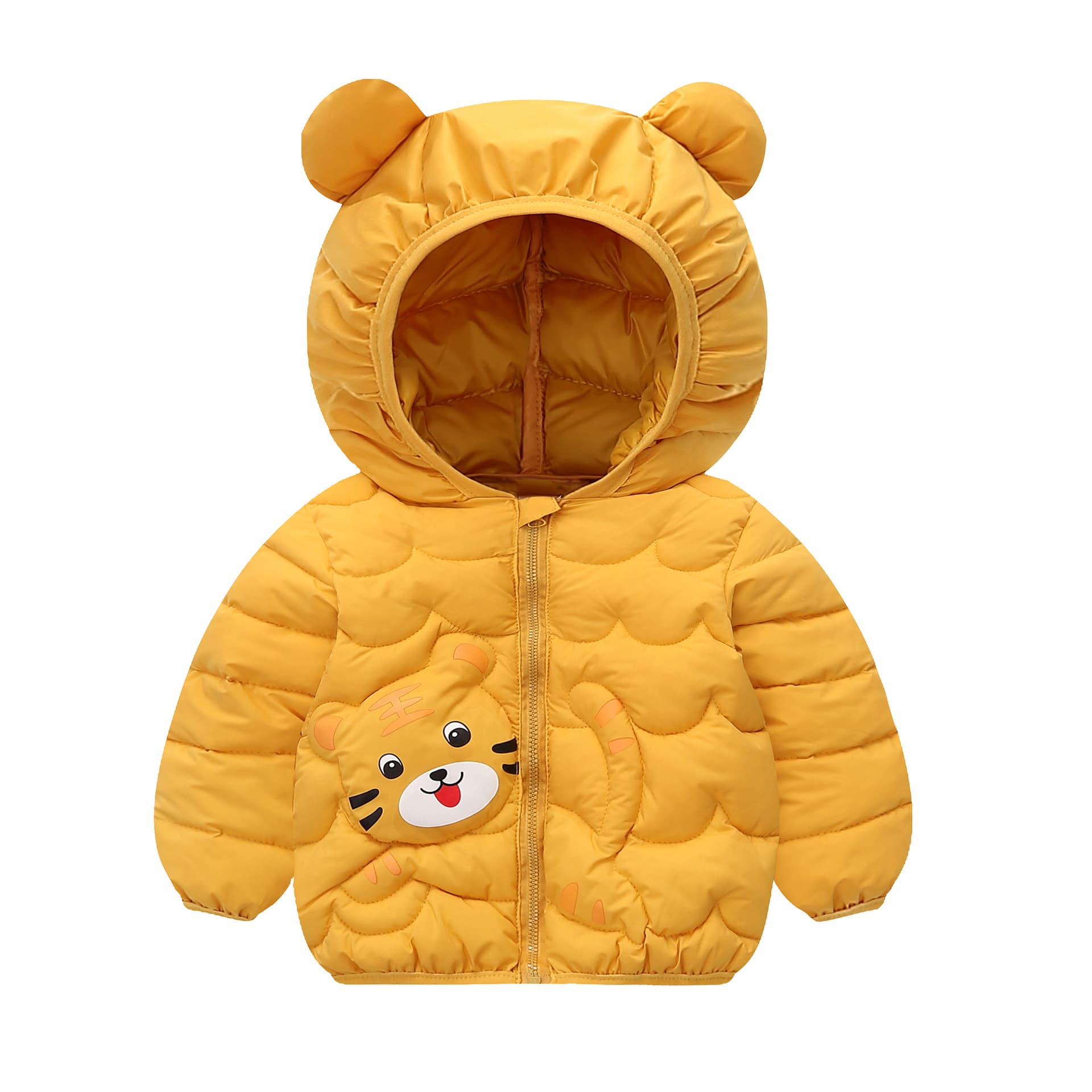 Children's Down Cotton Coat Cartoon Unisex, Small to Medium Kids' Cotton Jacket, Live Stream Drop Shipping Cross-Border