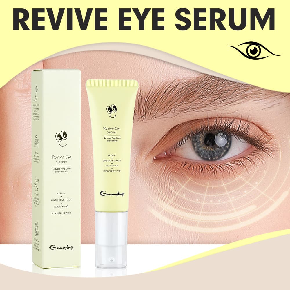 GUANJING Ginseng Eye Serum, Fine Lines Hydrating Moisturizing GuanJing Factory Wholesale essence for eyes