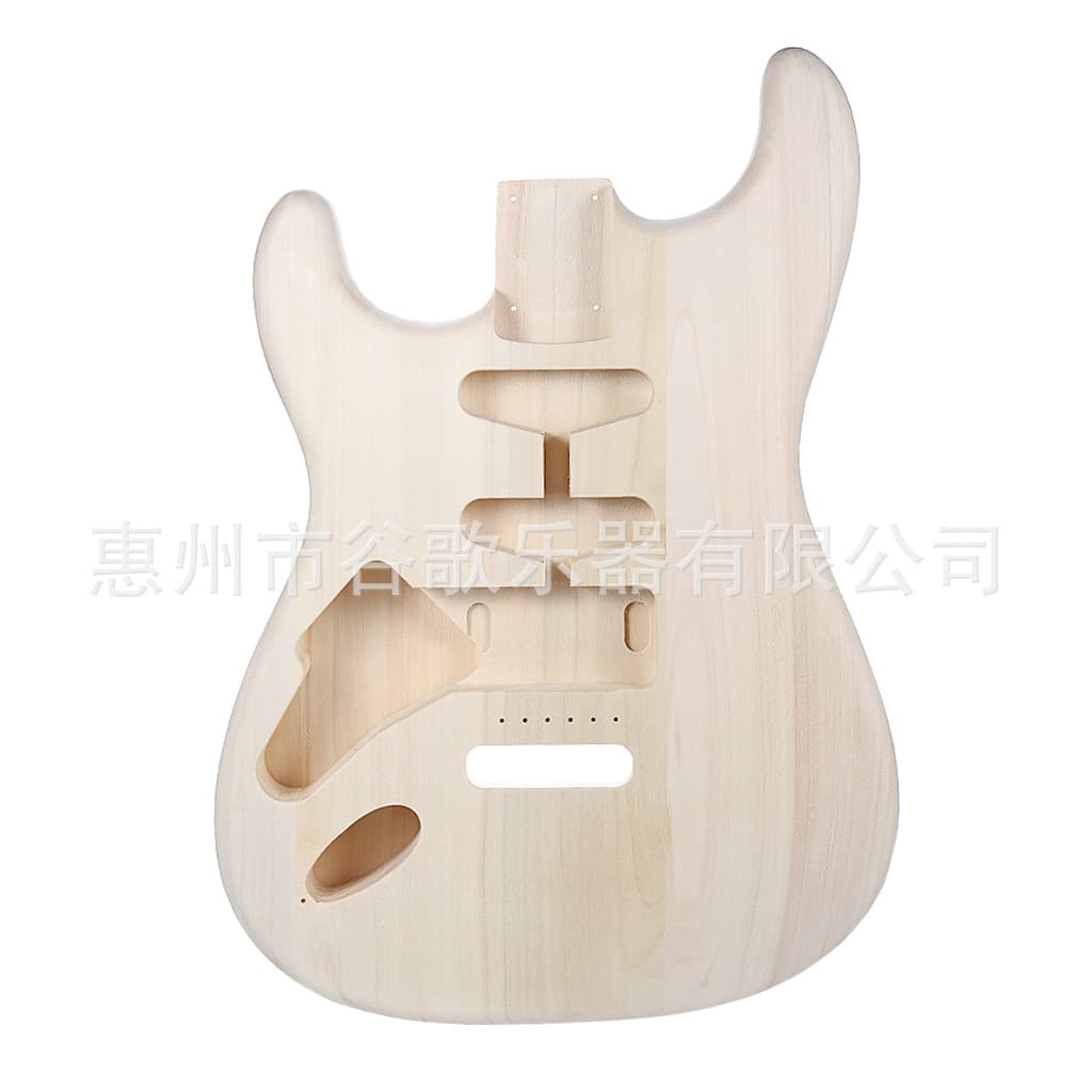 Musical Instrument Accessories Guitar Barrel Left-Hand Poplar Three-Piece Single and Double Guitar Barrel