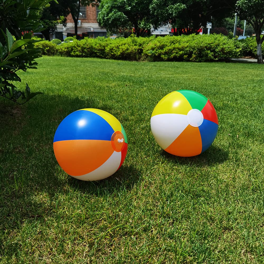 18cm Inflatable Colorful Beach Ball for Kids Water Play, Six Colors, Beach Ball