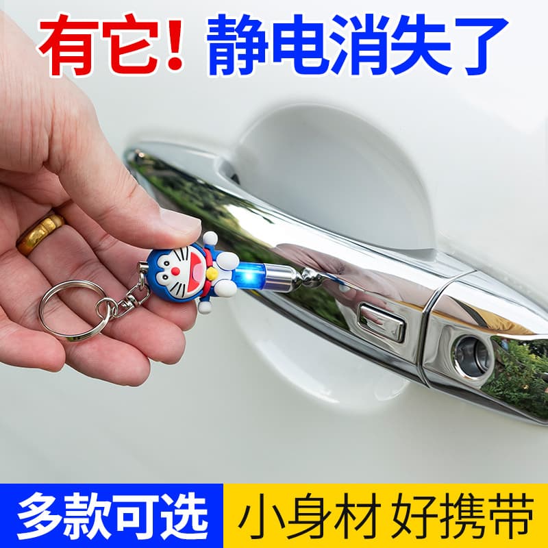 Static Eliminator Human Body Static Discharger, Car Discharge Anti-Static Cartoon Keychain Direct from Manufacturer