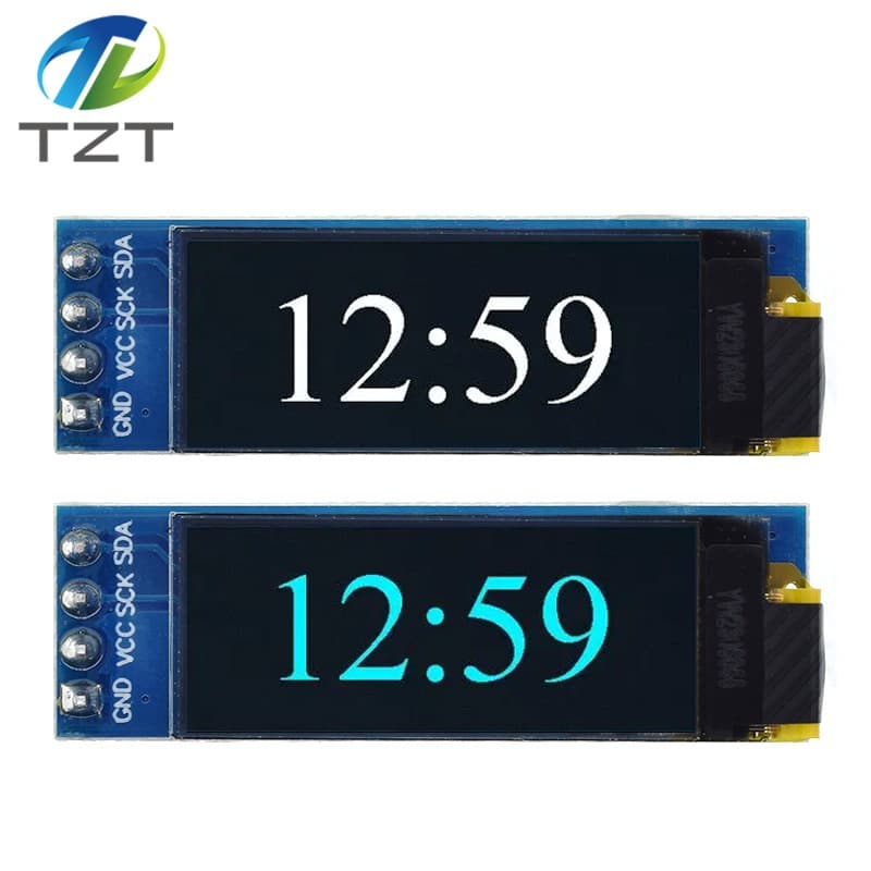 0.91 inch OLED LCD Display Module IIC 12832 LCD Display Device Compatible 3.3V-5V