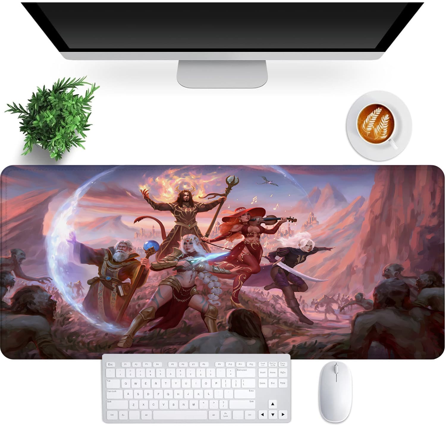 New Cross-border Customizable Amazon Dungeons & Dragons Mouse Pad Non-slip Pad Office Pad Home Pad